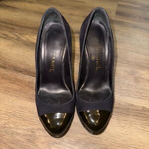 CHANEL Black Women's Heels